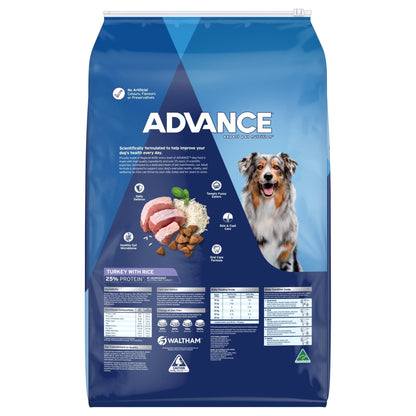 Advance Dry Dog Food Adult Turkey - Woonona Petfoods