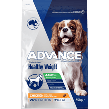 Advance Dry Dog Food Adult Weight Control Small And Toy Breed 2.5kg - Woonona Petfoods