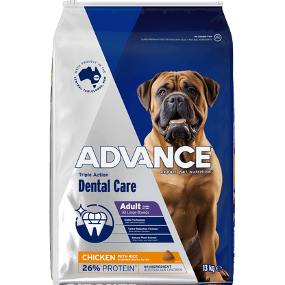 Advance Dry Dog Food Dental Large Breed 13kg - Woonona Petfoods