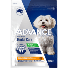 Advance Dry Dog Food Dental Toy and Small Breed 2.5kg - Woonona Petfoods
