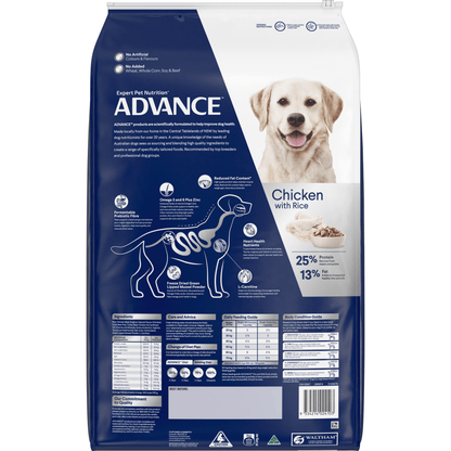 Advance Dry Dog Food Healthy Weight Large Breed - Woonona Petfoods
