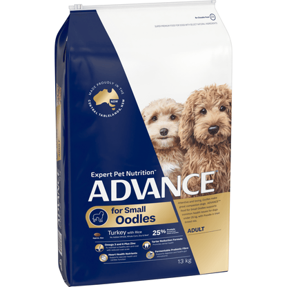 Advance Dry Dog Food Oodles Small Breed Turkey and Rice - Woonona Petfoods