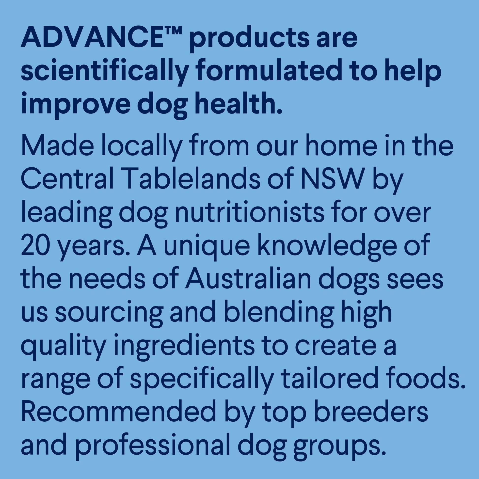 Advance Dry Dog Food Puppy Large Breed Chicken with Rice - Woonona Petfoods
