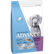 Advance Dry Dog Food Puppy Large Breed Sensitive Skin and Digestive with Turkey and Rice - Woonona Petfoods