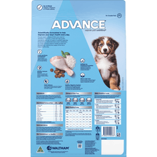Advance Dry Dog Food Puppy Medium Breed Chicken with Rice - Woonona Petfoods