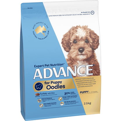 Advance Dry Dog Food Puppy Oodles Turkey and Rice - Woonona Petfoods