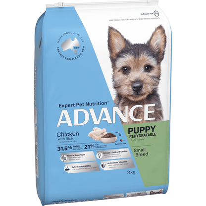 Advance Dry Dog Food Puppy Small Breed Chicken with Rice - Woonona Petfoods