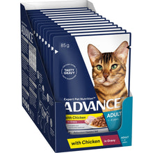 Advance Wet Cat Food Chicken Chunks in Gravy 12 x 85g - Woonona Petfoods