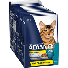 Advance Wet Cat Food Chicken in Jelly 12 x 85g - Woonona Petfoods