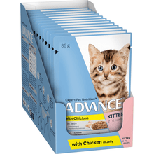 Advance Wet Cat Food Kitten Chicken And Jelly - Woonona Petfoods