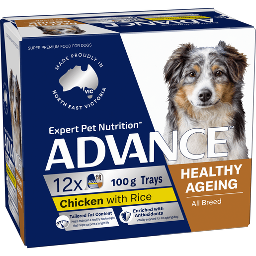 Advance Wet Dog Food Healthy Ageing Chicken and Rice - Woonona Petfoods