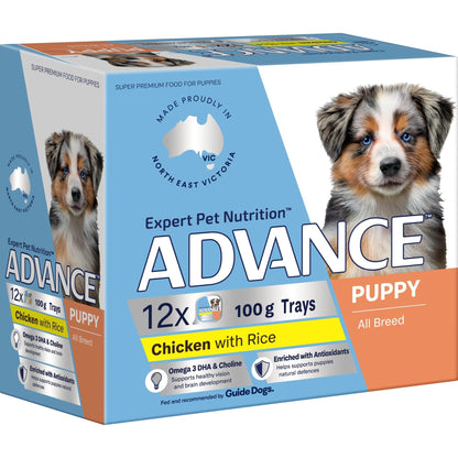 Advance Wet Dog Food Puppy Chicken and Rice