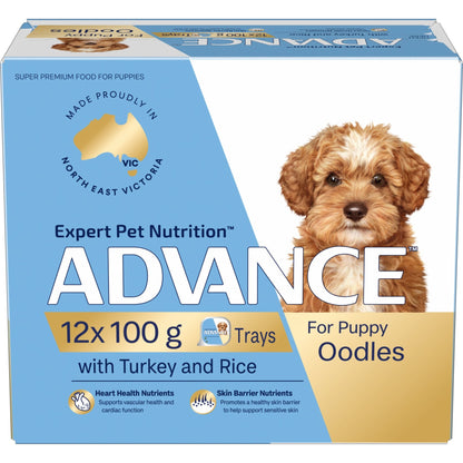 Advance Wet Dog Puppy Oodles 12x100g - Woonona Petfoods