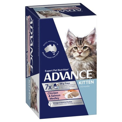 Advance Wet Kitten Food Chicken And Salmon