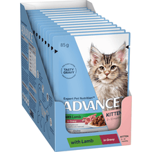 Advance Wet Kitten Food Lamb & Gravy 12x85g - Woonona Petfoods