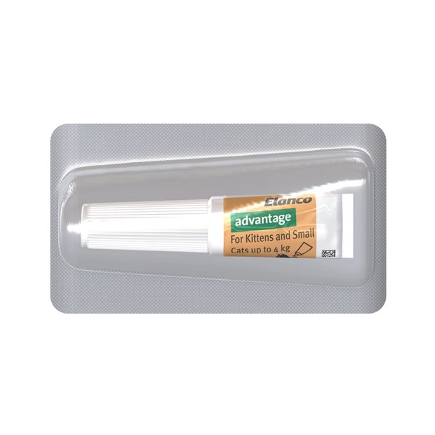 Advantage Cat 0 - 4kg Orange - Woonona Petfood & Produce