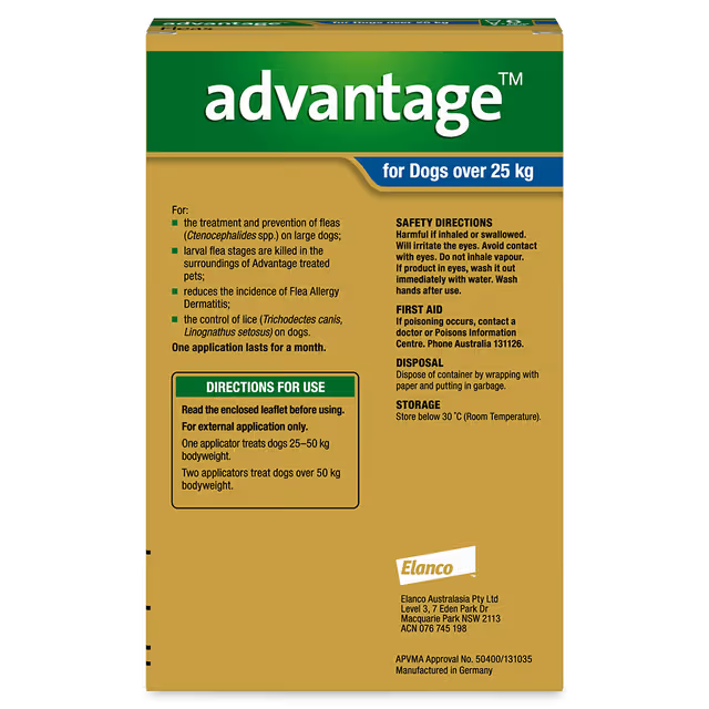 Advantage Dog Extra Large Blue Back - Woonona Petfoods