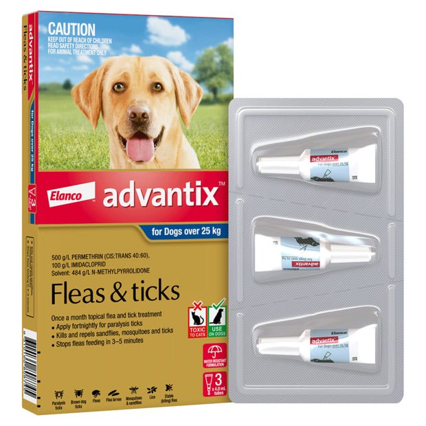 Advantix Dog Extra Large Over 25kg - Woonona Petfood & Produce