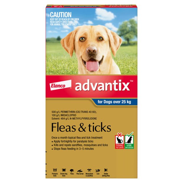 Advantix Dog Extra Large Over 25kg - Woonona Petfood & Produce