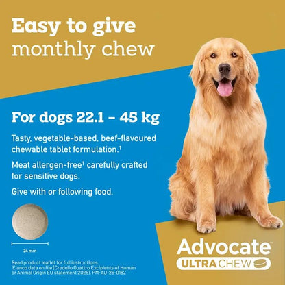 Advocate Ultra Chew Extra Large 22.1 - 45kg - Woonona Petfoods