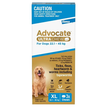 Advocate Ultra Chew Extra Large 22.1 - 45kg - Woonona Petfoods