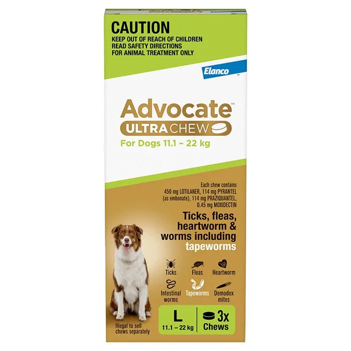 Advocate Ultra Chew Large 11.1 - 22kg - Woonona Petfoods