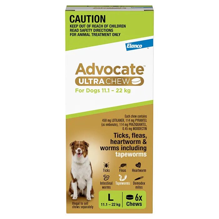 Advocate Ultra Chew Large 11.1 - 22kg - Woonona Petfoods