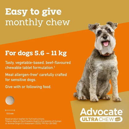 Advocate Ultra Chew Medium 5.6 - 11kg - Woonona Petfoods