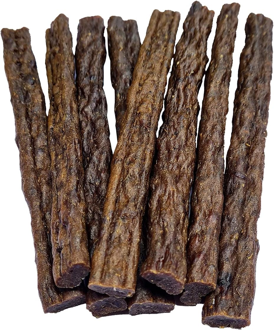 All Barks Bush Sticks Kangaroo and Venison Dog Treats 110g - Woonona Petfood & Produce