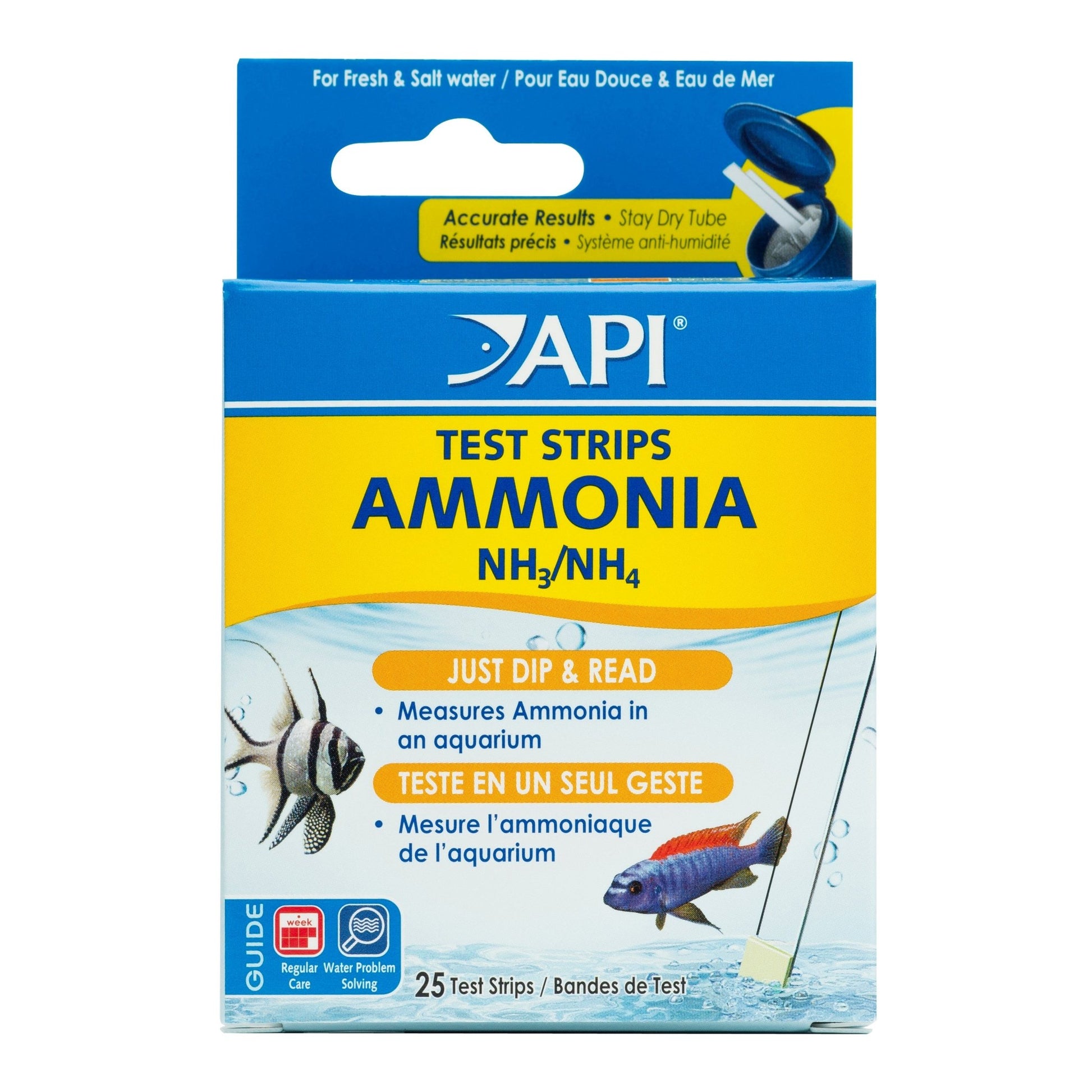 API Ammonia Test Strips - Woonona Petfoods