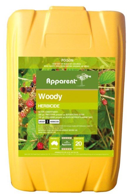 woody plant herbicide Apparent Woody – Woonona Petfoods