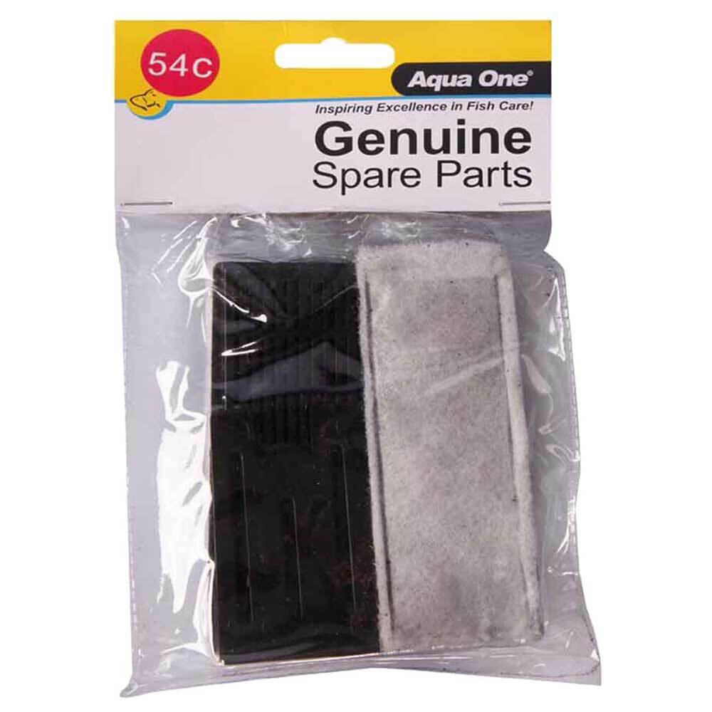 Aqua One Carbon Cartridge 54C 2 Pack - Woonona Petfoods