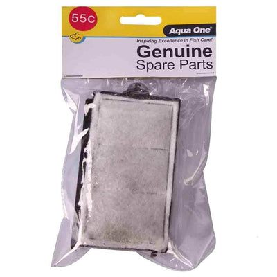 Aqua One Carbon Cartridge 55C 2 Pack