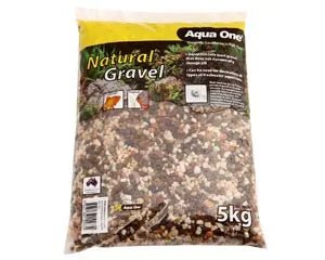 Aqua One Natural Gravel Australian Multi Brown 4 - 6mm Mix - Woonona Petfoods