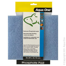 Aqua One Phos Pads Self Cut 25 X 45 Cm - Woonona Petfoods