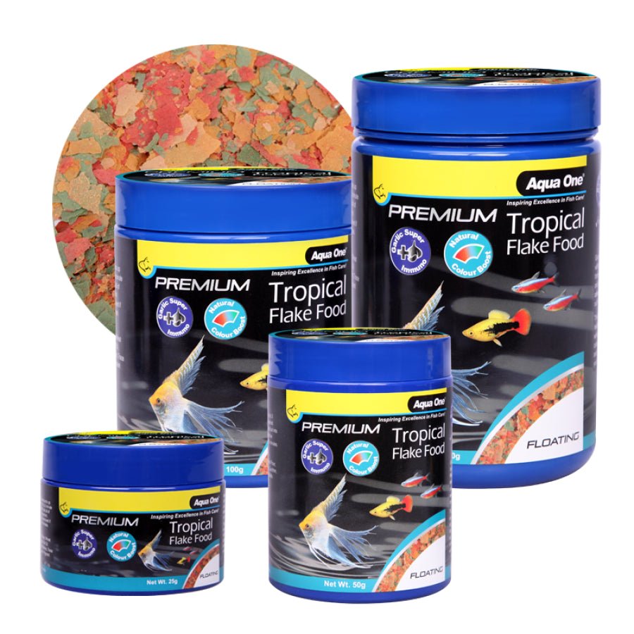 Aqua One Premium Tropical Flakes - Woonona Petfoods