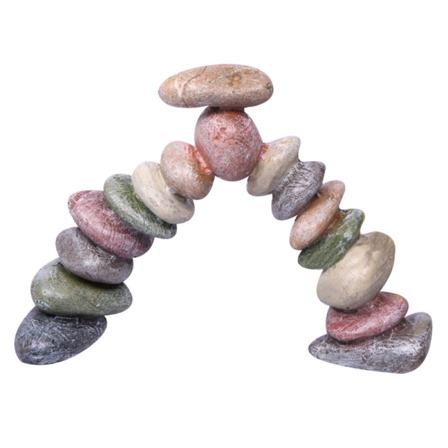 Aqua One Stone Pebble Arch Small - Woonona Petfoods
