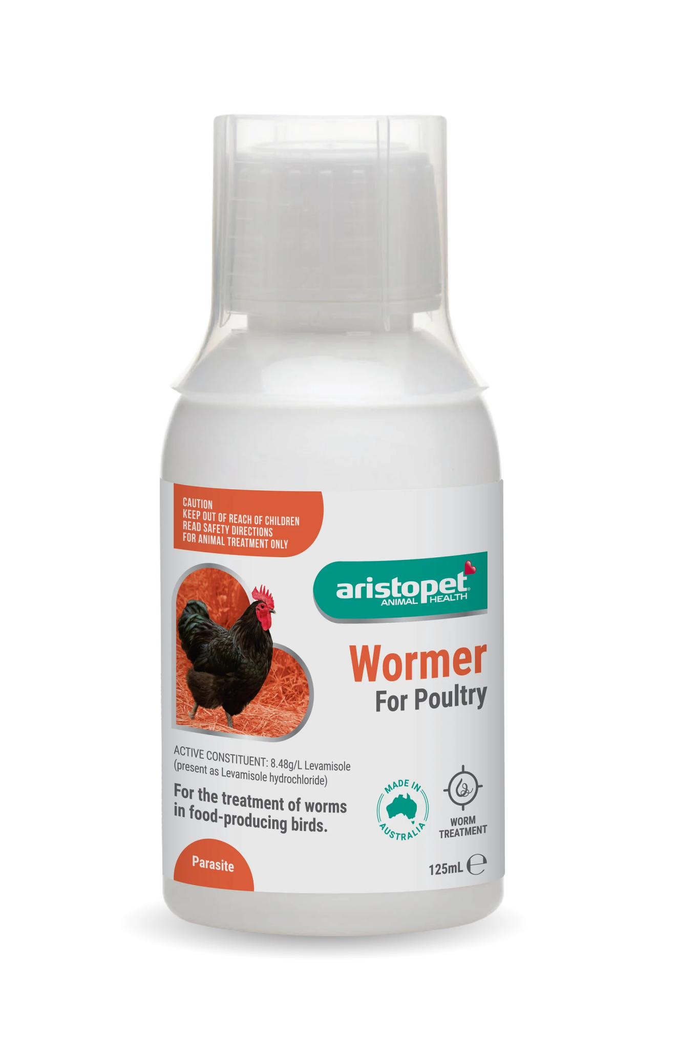 Aristopet Poultry Wormer 125ml - Woonona Petfoods