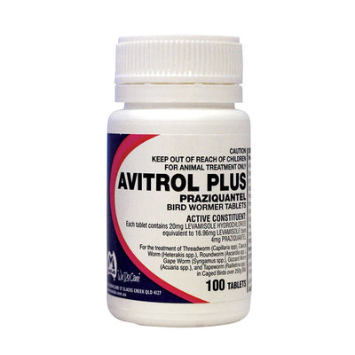 Avitrol Plus Pigeon Tablets 100 Tablets - Woonona Petfood & Produce