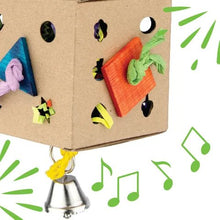 Bainbridge Bird Toy Activity Box with Bell 7.5cm - Woonona Petfoods