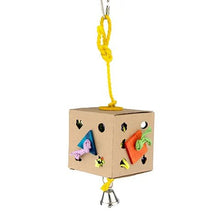 Bainbridge Bird Toy Activity Box with Bell 7.5cm - Woonona Petfoods