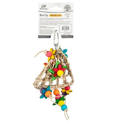 Bainbridge Bird Toy Delta Kite Small - Woonona Petfoods