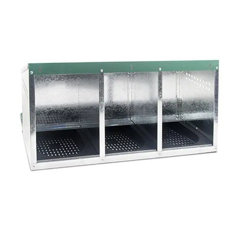 Bainbridge Chicken Nesting Box Rollaway 3 Hole with Legs - Woonona Petfoods