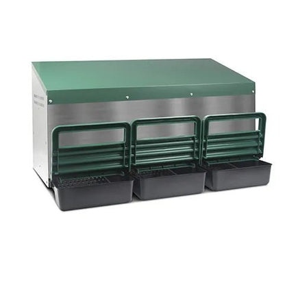 Bainbridge Chicken Nesting Box Rollaway 3 Hole with Legs - Woonona Petfoods
