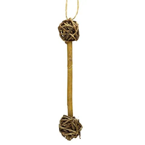 Bainbridge Small Animal Toy Natural Barbell - Woonona Petfoods