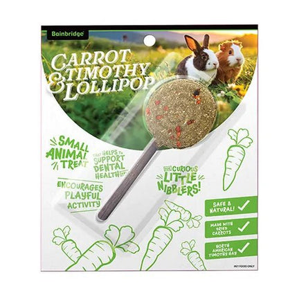 Bainbridge Small Animal Treat Timothy Lollipop - Woonona Petfoods
