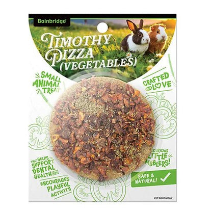 Bainbridge Small Animal Treat Timothy Pizza - Woonona Petfoods