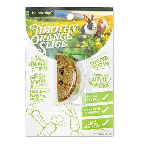 Bainbridge Small Animal Treat Timothy Slice - Woonona Petfoods