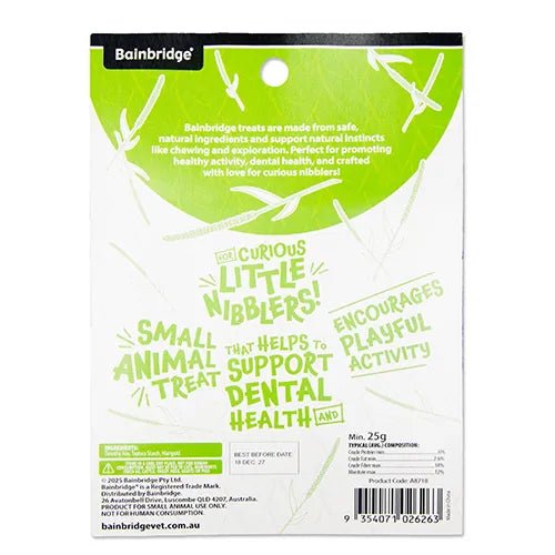 Bainbridge Small Animal Treat Timothy Star Dish - Woonona Petfoods