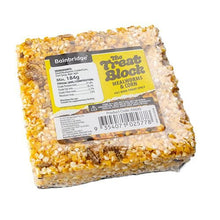 Bainbridge The Treat Block Mealworms and Corn 184g - Woonona Petfoods
